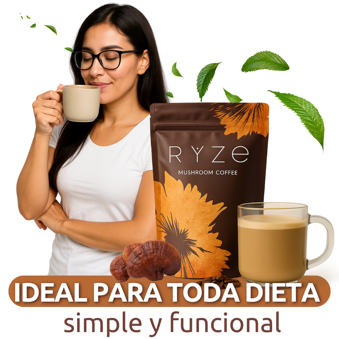 "RYZE EL CAFE QUE TE CUIDA" ✨Despierta tu Mente. 🔥"Potencia tu Vida"