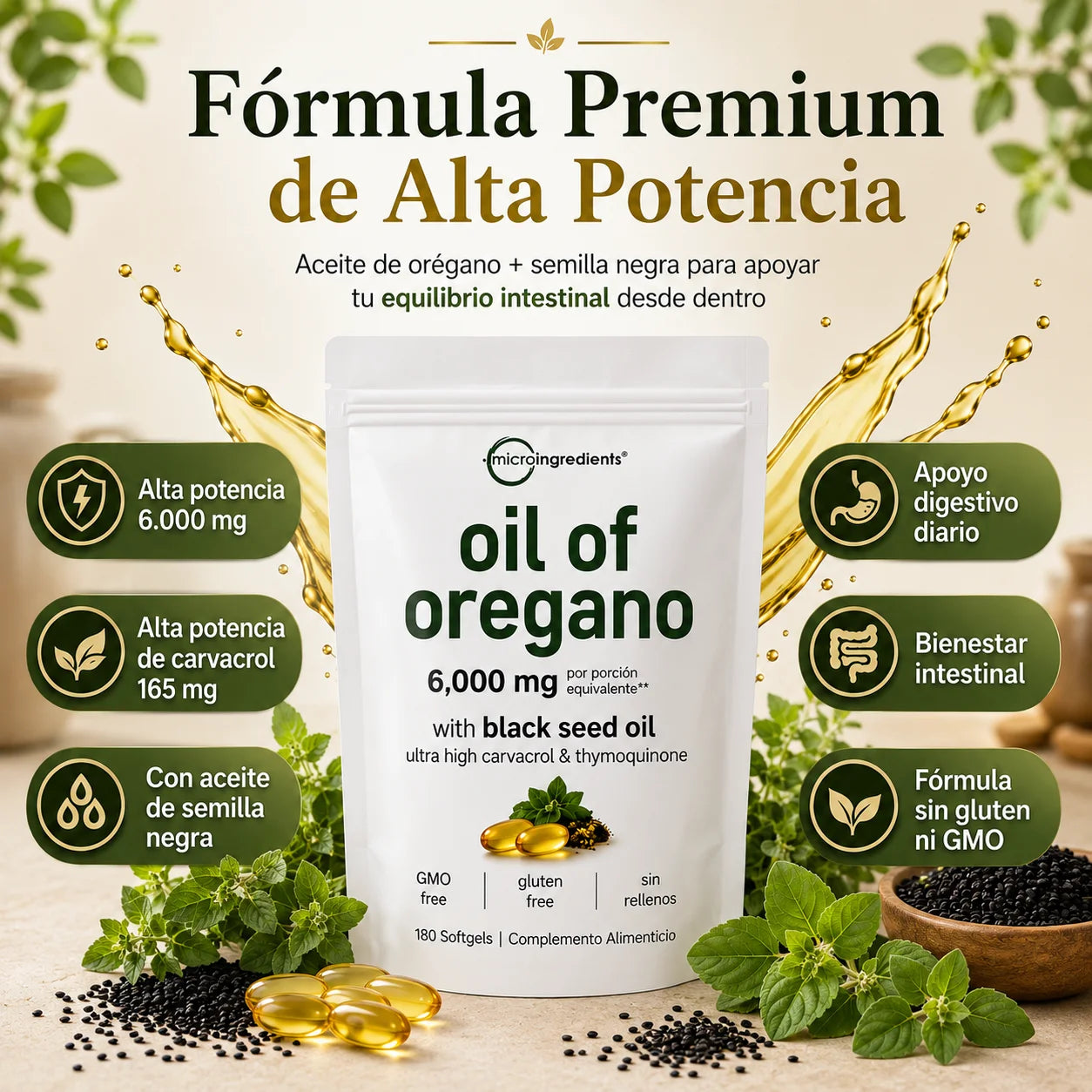 “Alivio natural para la inflamación intestinal”