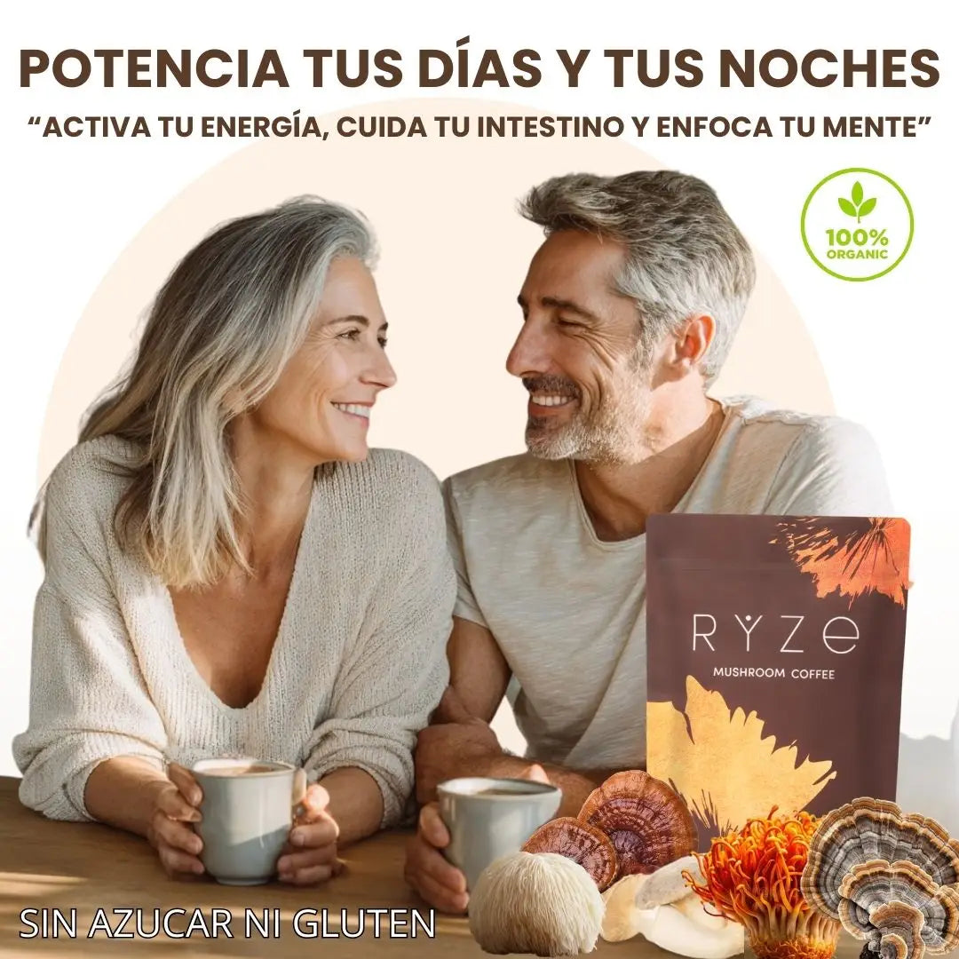 "RYZE EL CAFE QUE TE CUIDA" ✨Despierta tu Mente. 🔥"Potencia tu Vida"