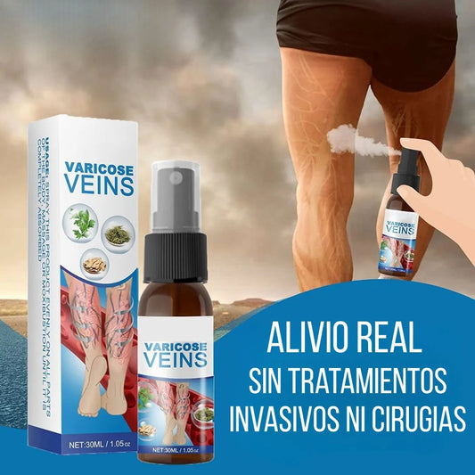 Spray calmante para piernas hinchadas