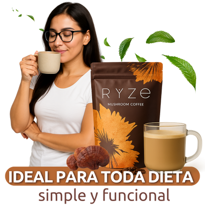"RYZE EL CAFE QUE TE CUIDA"  ✨Despierta tu Mente.        🔥"Potencia tu Vida"