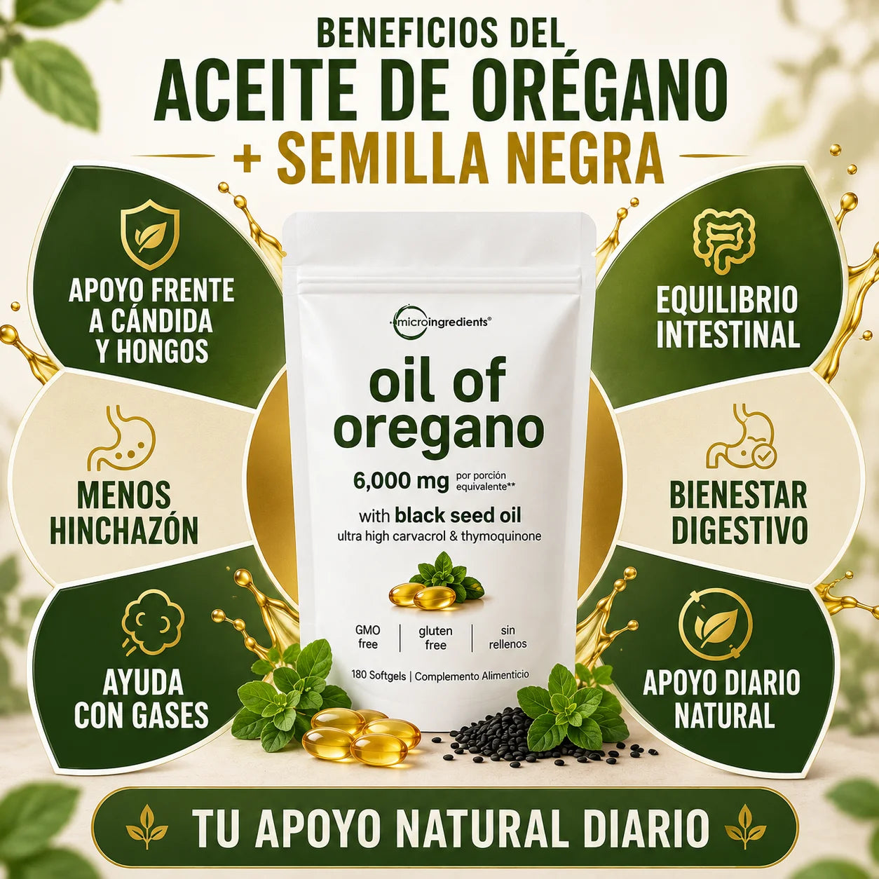 “Alivio natural para la inflamación intestinal”