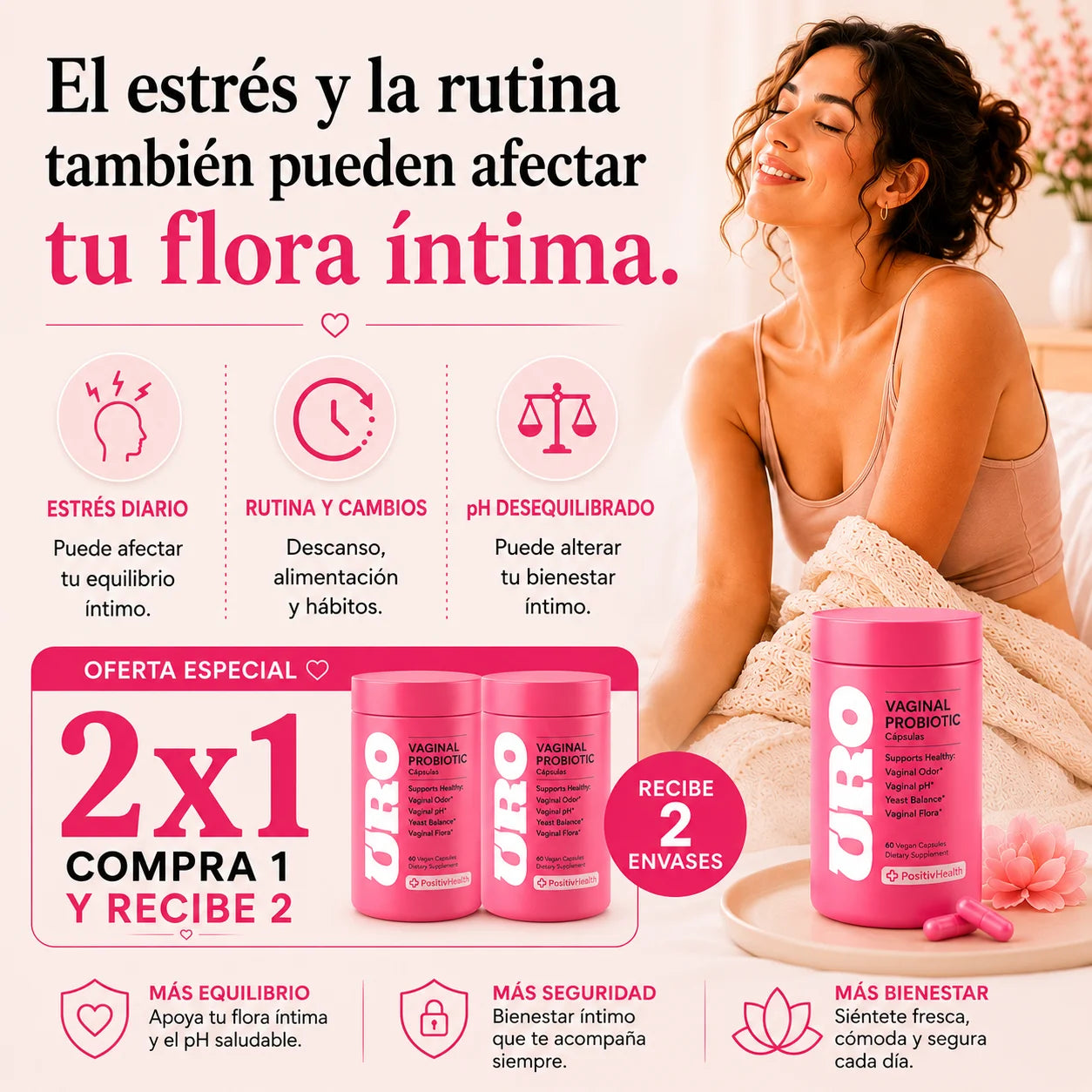 Siéntete Fresca, Segura y en Equilibrio